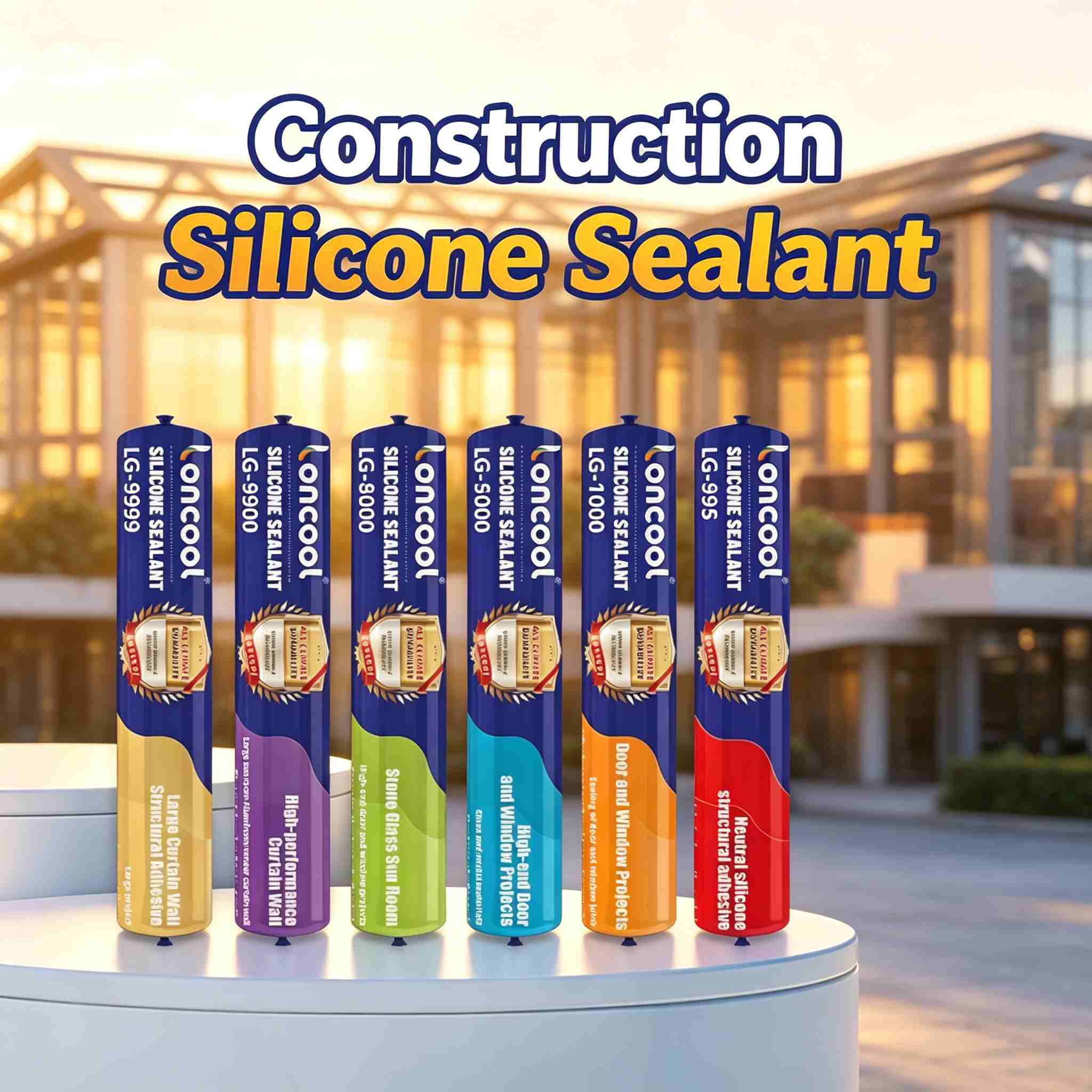 Hoʻokumu Silicone Sealant